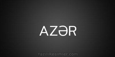 AZƏR