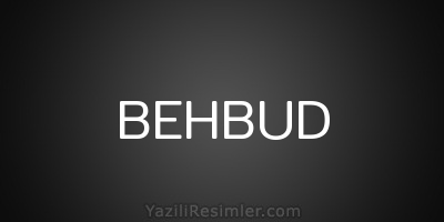 BEHBUD