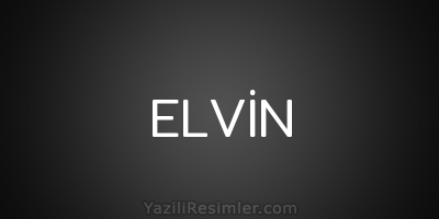 ELVİN