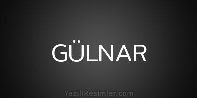 GÜLNAR