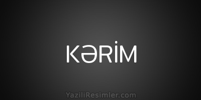 KƏRİM