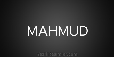 MAHMUD