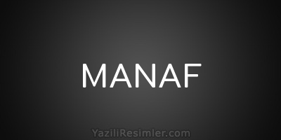 MANAF