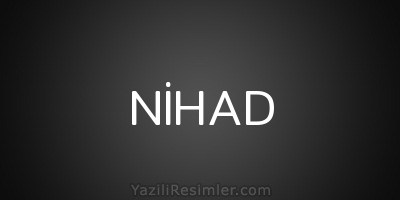 NİHAD