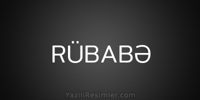 RÜBABƏ