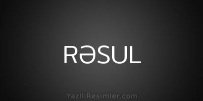 RƏSUL