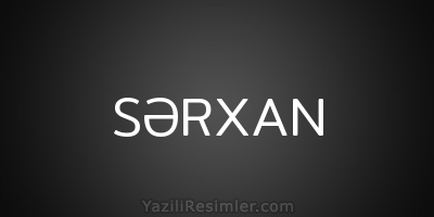 SƏRXAN