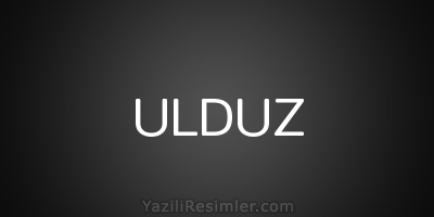 ULDUZ