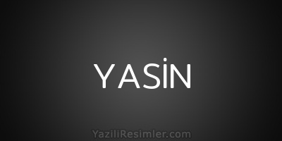 YASİN