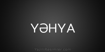 YƏHYA