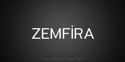 ZEMFİRA