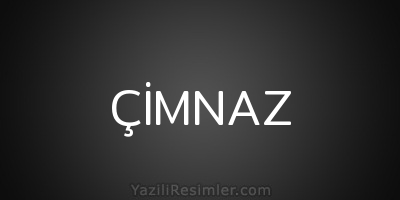 ÇİMNAZ