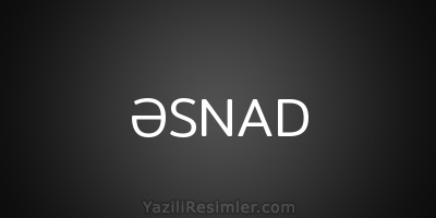 ƏSNAD