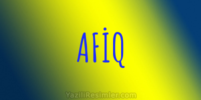 AFİQ