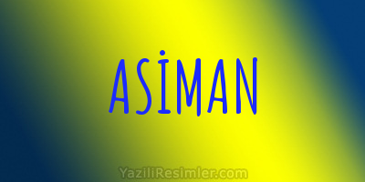 ASİMAN