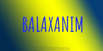 BALAXANIM