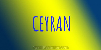 CEYRAN