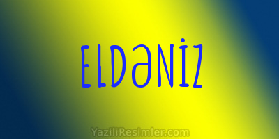 ELDƏNİZ