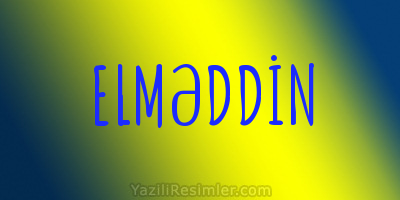 ELMƏDDİN