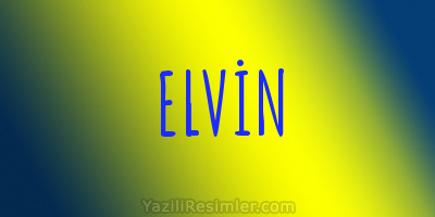 ELVİN