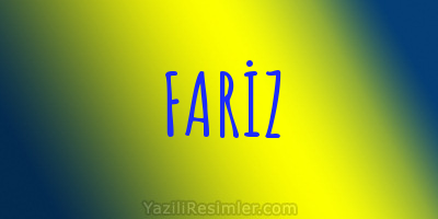 FARİZ