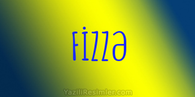 FİZZƏ