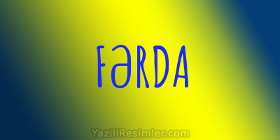 FƏRDA