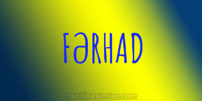 FƏRHAD