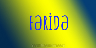 FƏRİDƏ