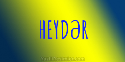 HEYDƏR