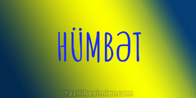 HÜMBƏT