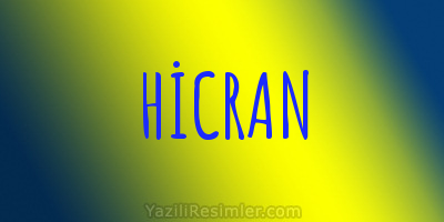 HİCRAN