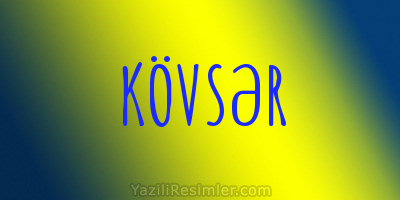 KÖVSƏR