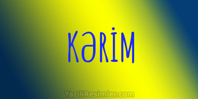 KƏRİM