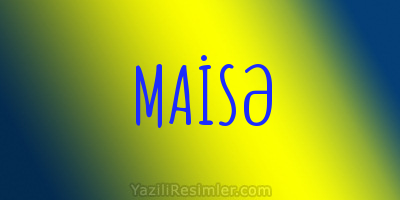 MAİSƏ