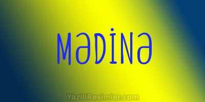 MƏDİNƏ