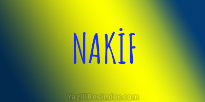 NAKİF