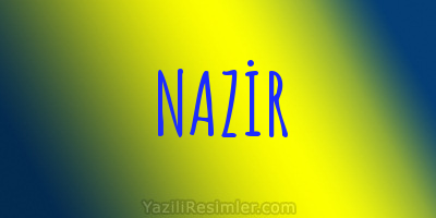 NAZİR