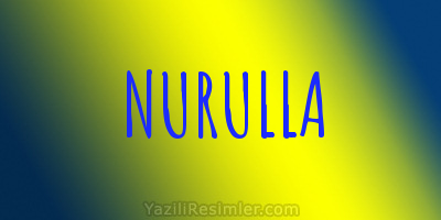 NURULLA