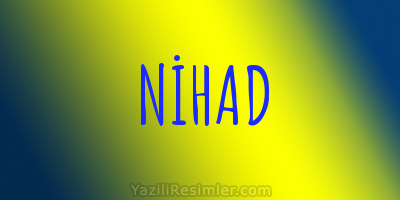 NİHAD