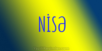 NİSƏ