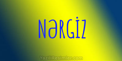 NƏRGİZ