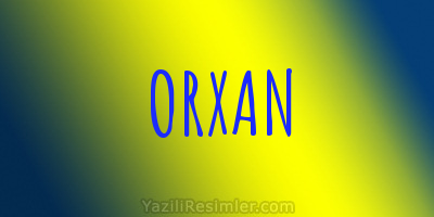 ORXAN