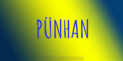 PÜNHAN