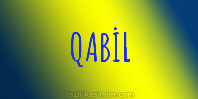 QABİL