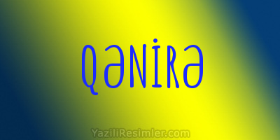 QƏNİRƏ