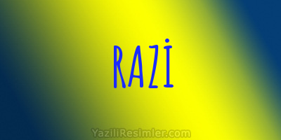 RAZİ