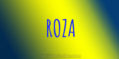 ROZA