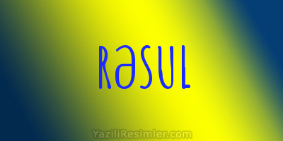 RƏSUL