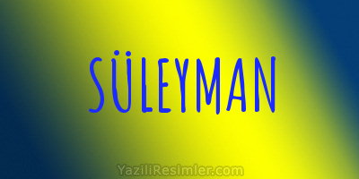 SÜLEYMAN